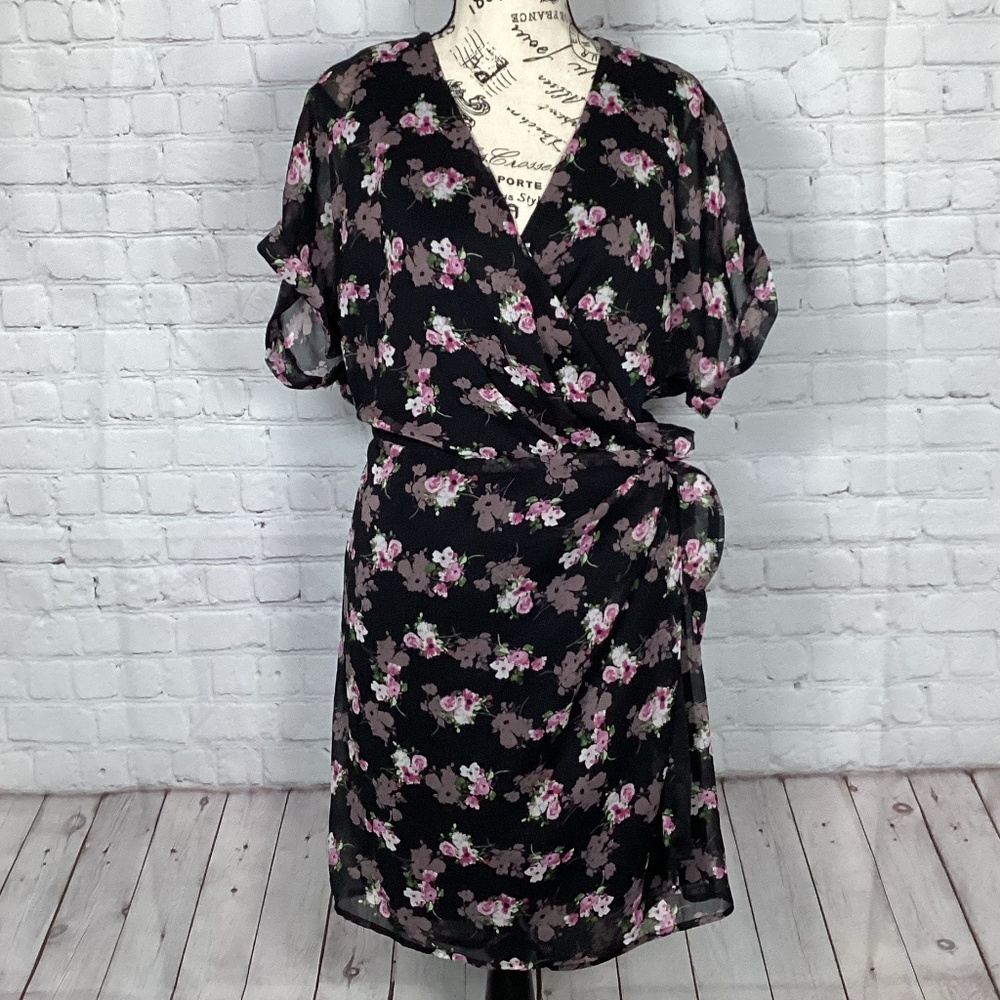 300. All In Favor Black Dress EUC Size XL - Picture 2 of 8